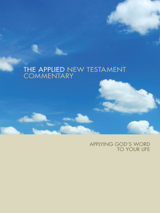Title details for Applied NT Bible Commentary by Tom Hale - Wait list